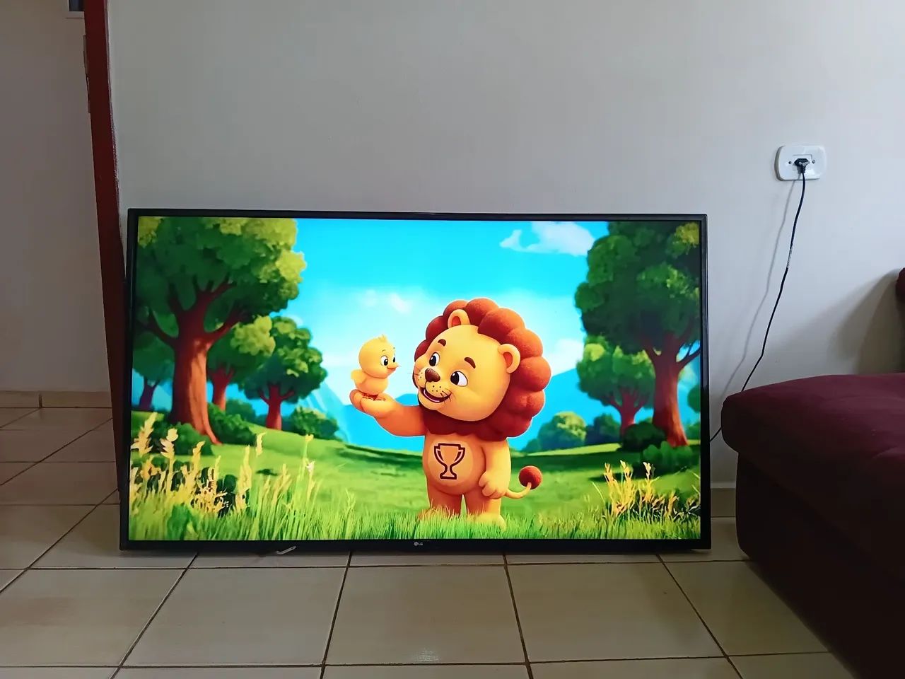 Smart tv LG 60 polegadas 4k tv funcionando perfeitamente  - Foto 5