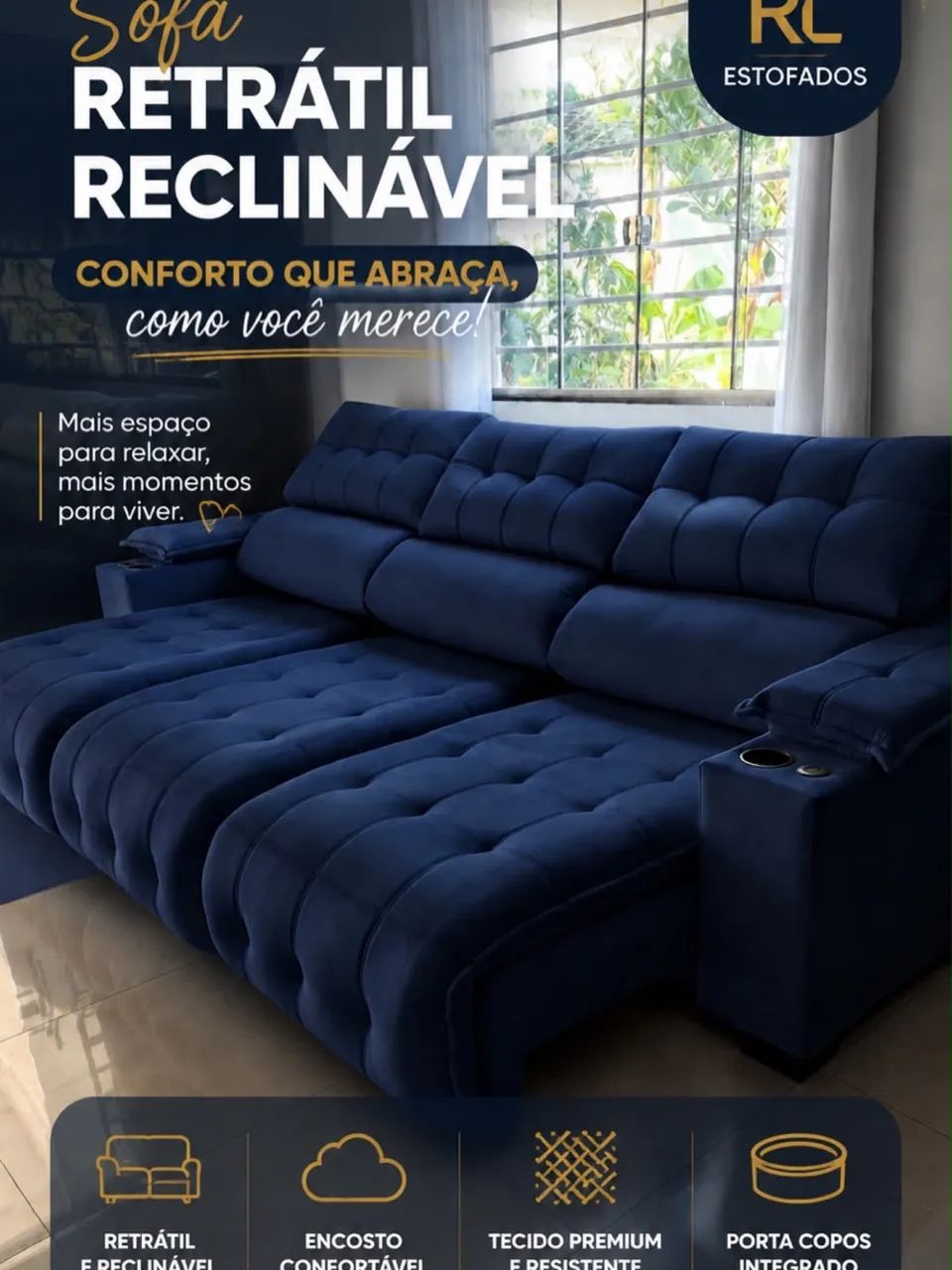 Reforma e fabricacao de sofá 