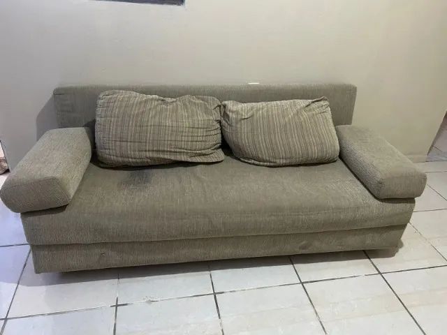 Excelente sofá cama! muito conservado e muito confortável.Preço de desapego! - Foto 2