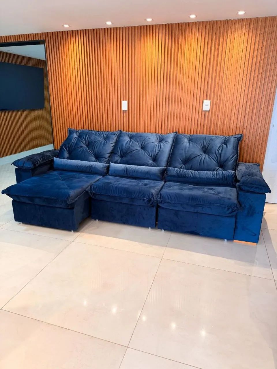 Lindo sofá retrátil em promoção!! - Foto 2
