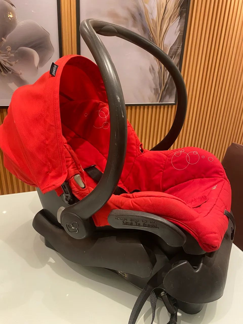 BEBÊ CONFORTO MAXICOSE COM BASE PARA CARRO 