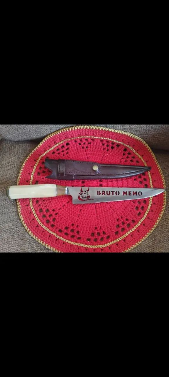 Facas artesanais e itens par churrasco  - Foto 4