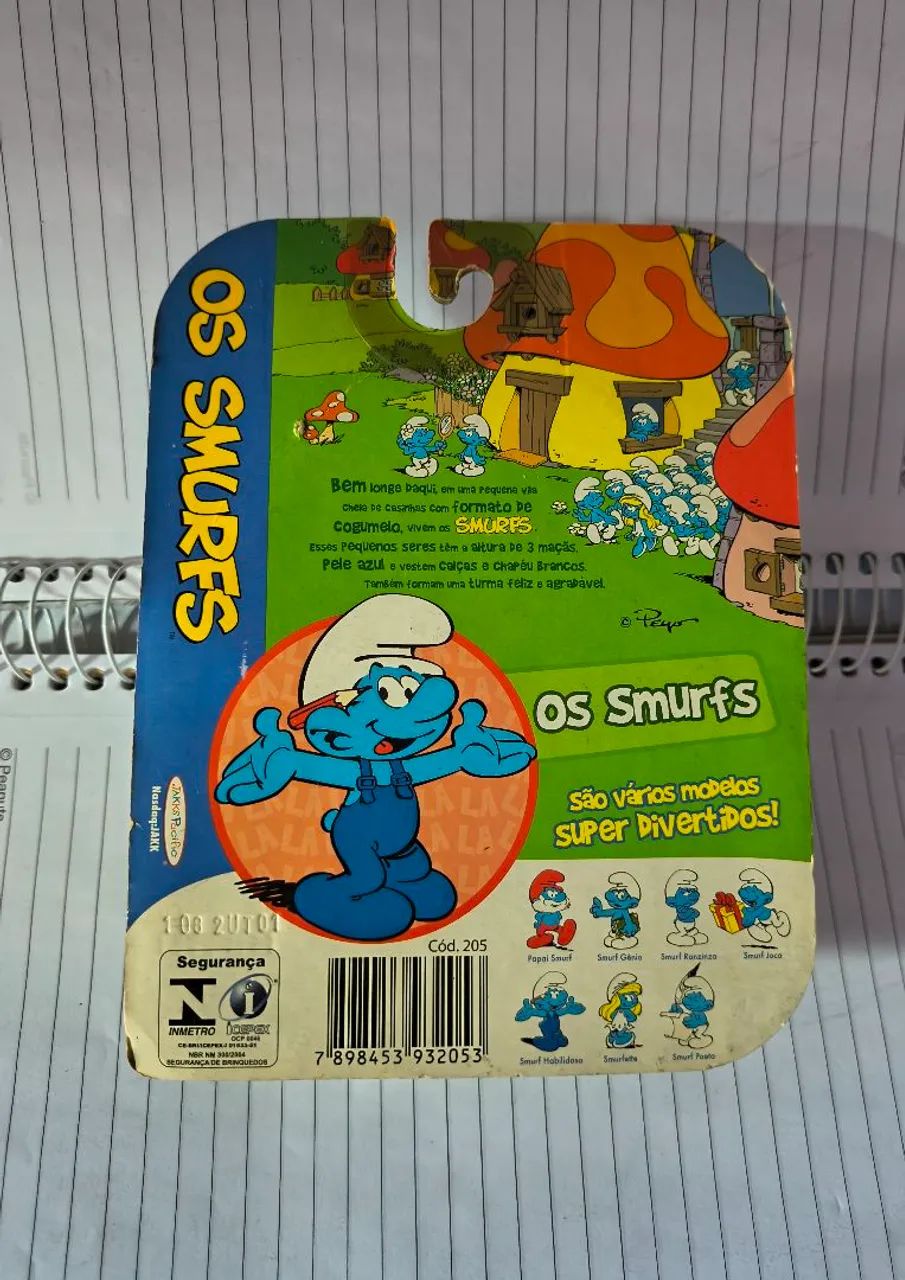 Boneco Smurf Trabalho  - Foto 2