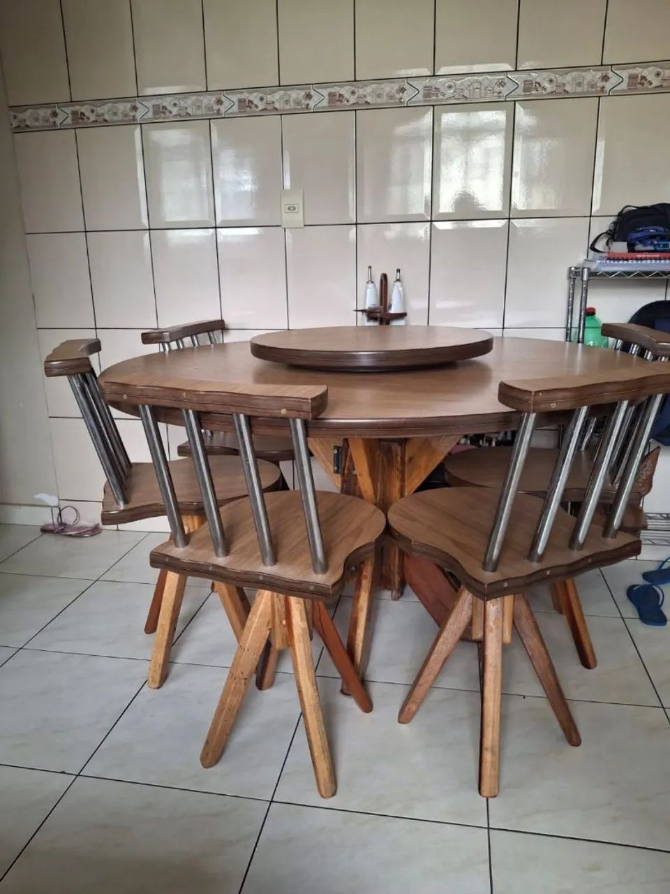 Mesa de madeira  - Foto 3