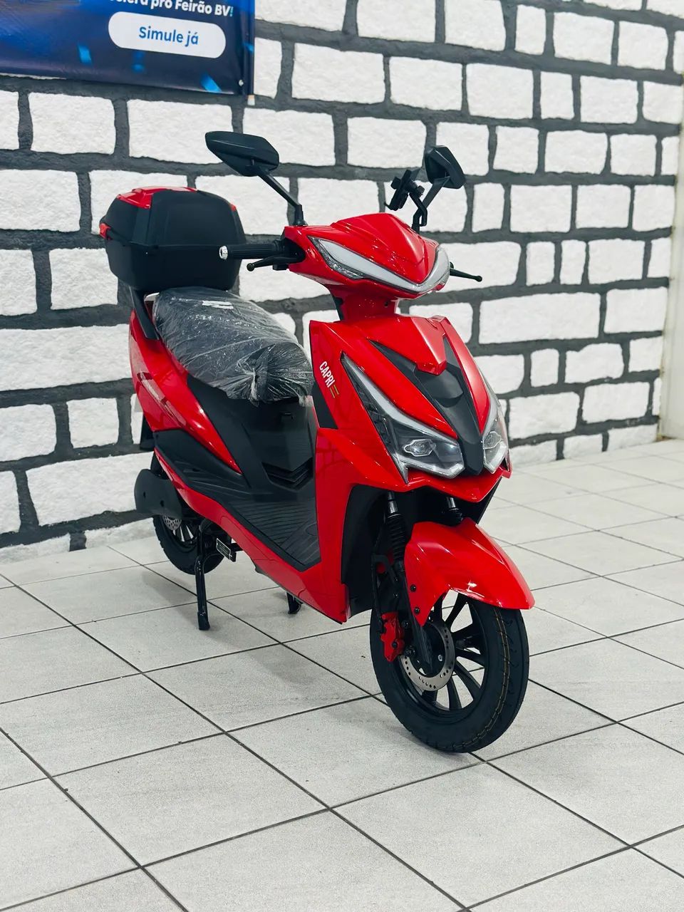 Moto elétrica Scooter 100% elétrica 0km  - Foto 3