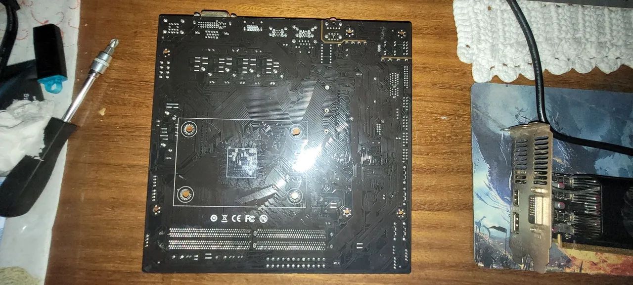 Placa-Mãe Galax B550 (COM DEFEITO / Para Conserto ou Peças) - Foto 3