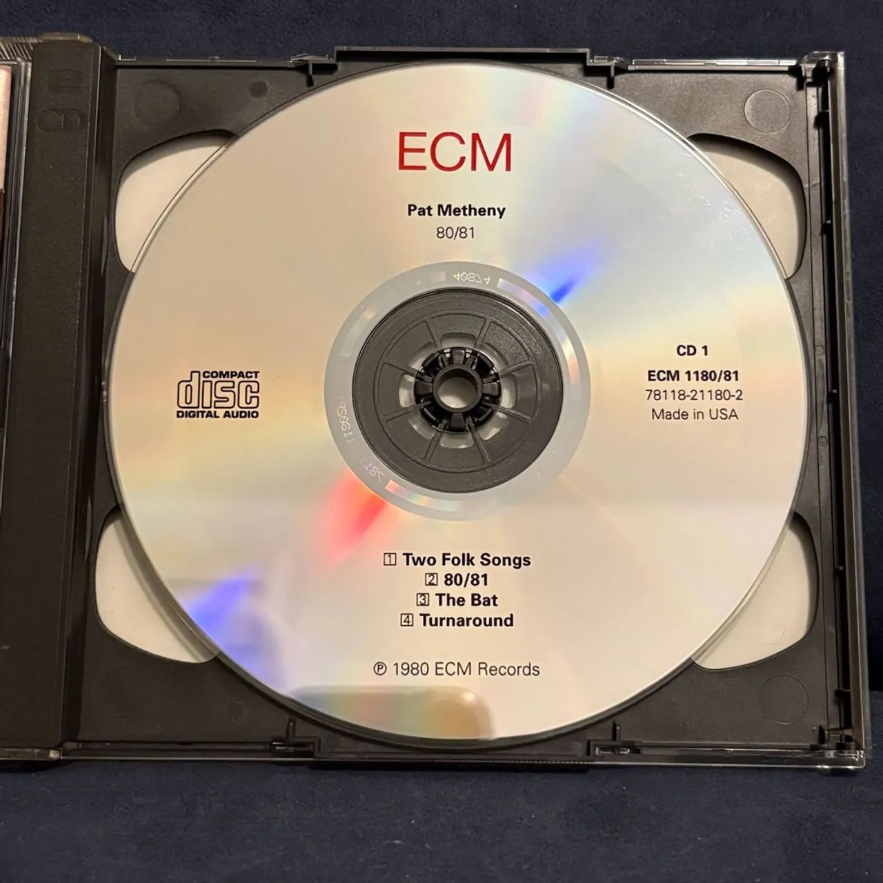 Cd Pat Metheny - 80/81 (duplo importado) - Foto 3