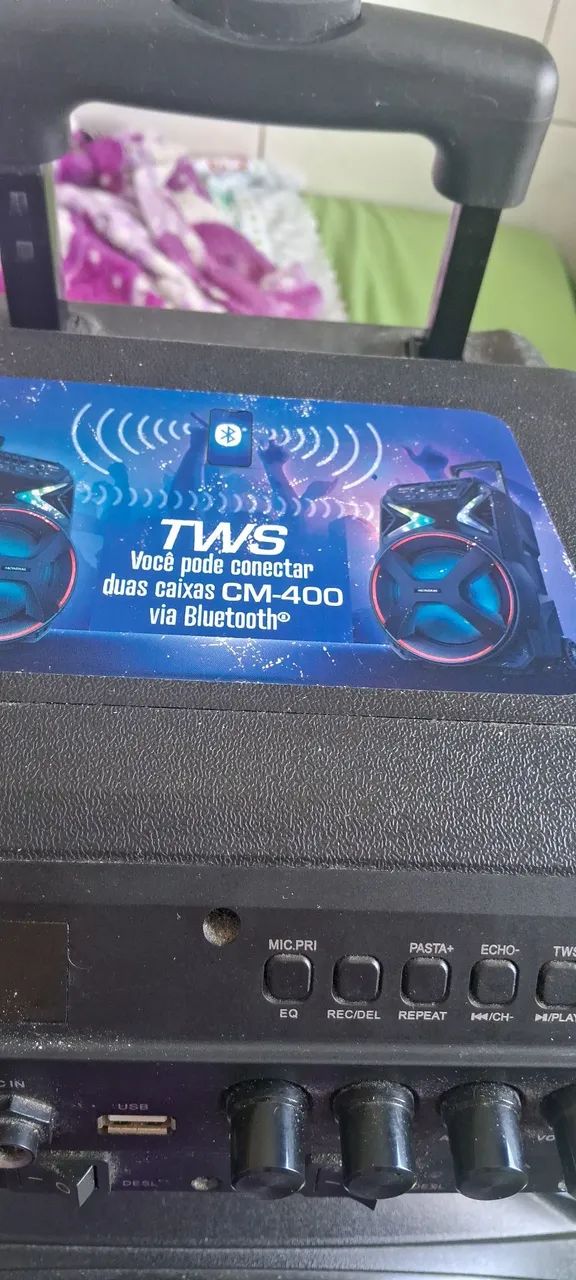 CAIXA DE SOM MONDIAL BLUETOOTH - Foto 3