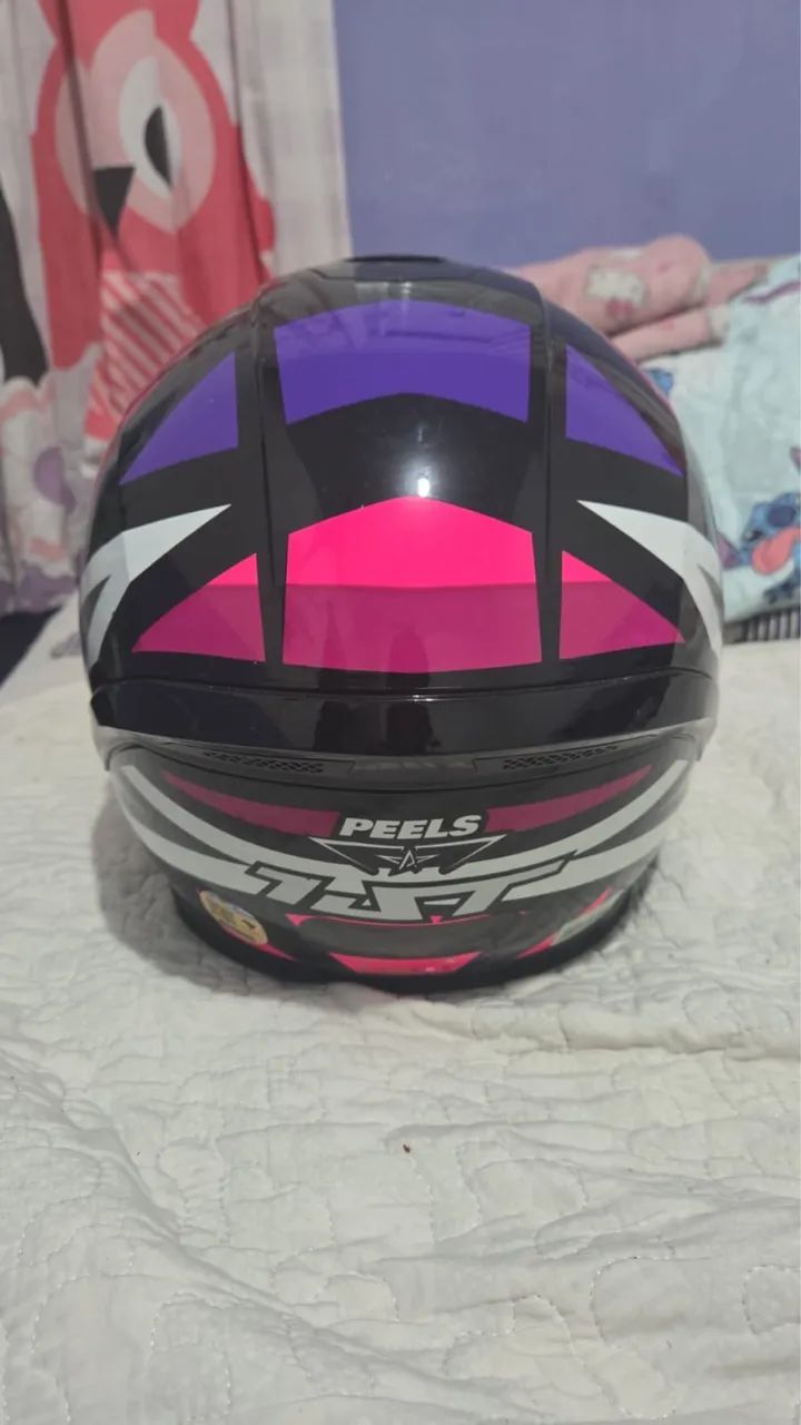Capacete spike 2 rosa - Foto 3