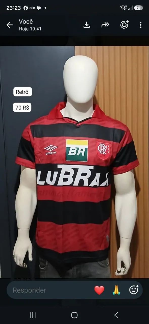 Camisas do Flamengo Retrô 