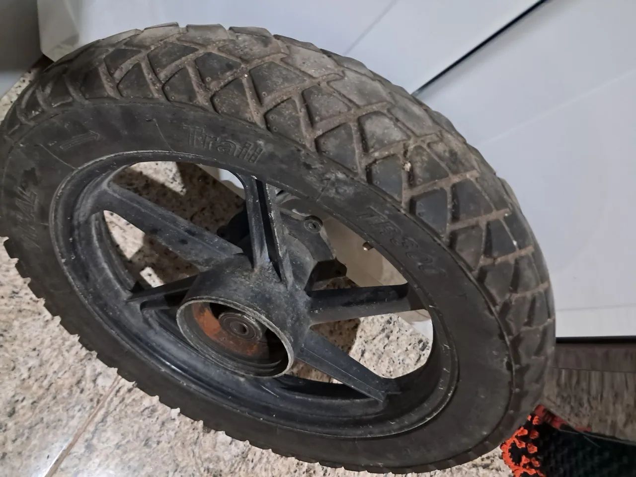 Roda traseira da broca 2009/2014 moto  - Foto 2