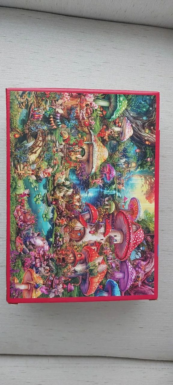 Quebra- Cabeça Vilarejo das Fadas Grow, 2000 peças. - Foto 3