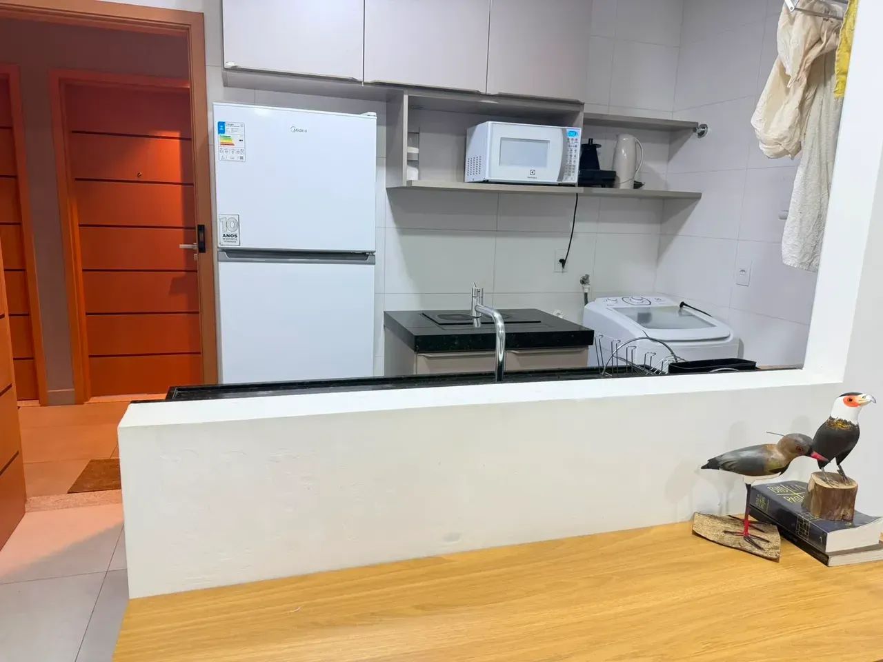 Quarto e sala mobiliado no studio design na ponta verde. - Foto 4