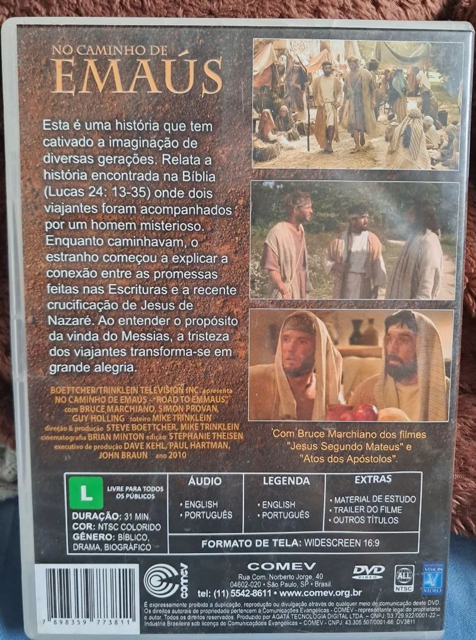 Dvd No caminho de Emaús - Foto 2