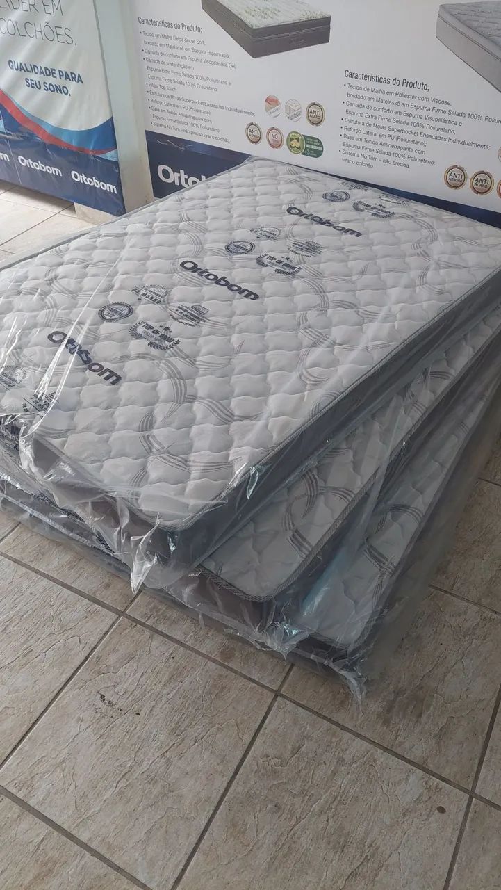 Colchão D33 Ortobom Casal Fit D33 - Foto 2