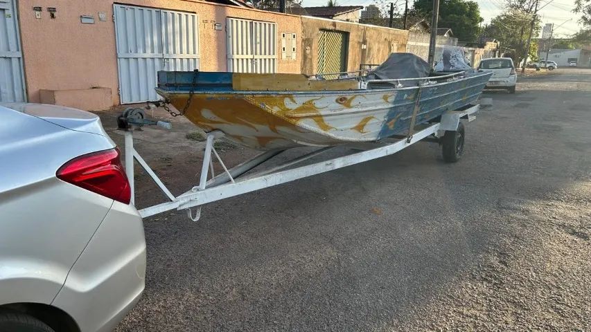 Barco + Motor + Carretinha