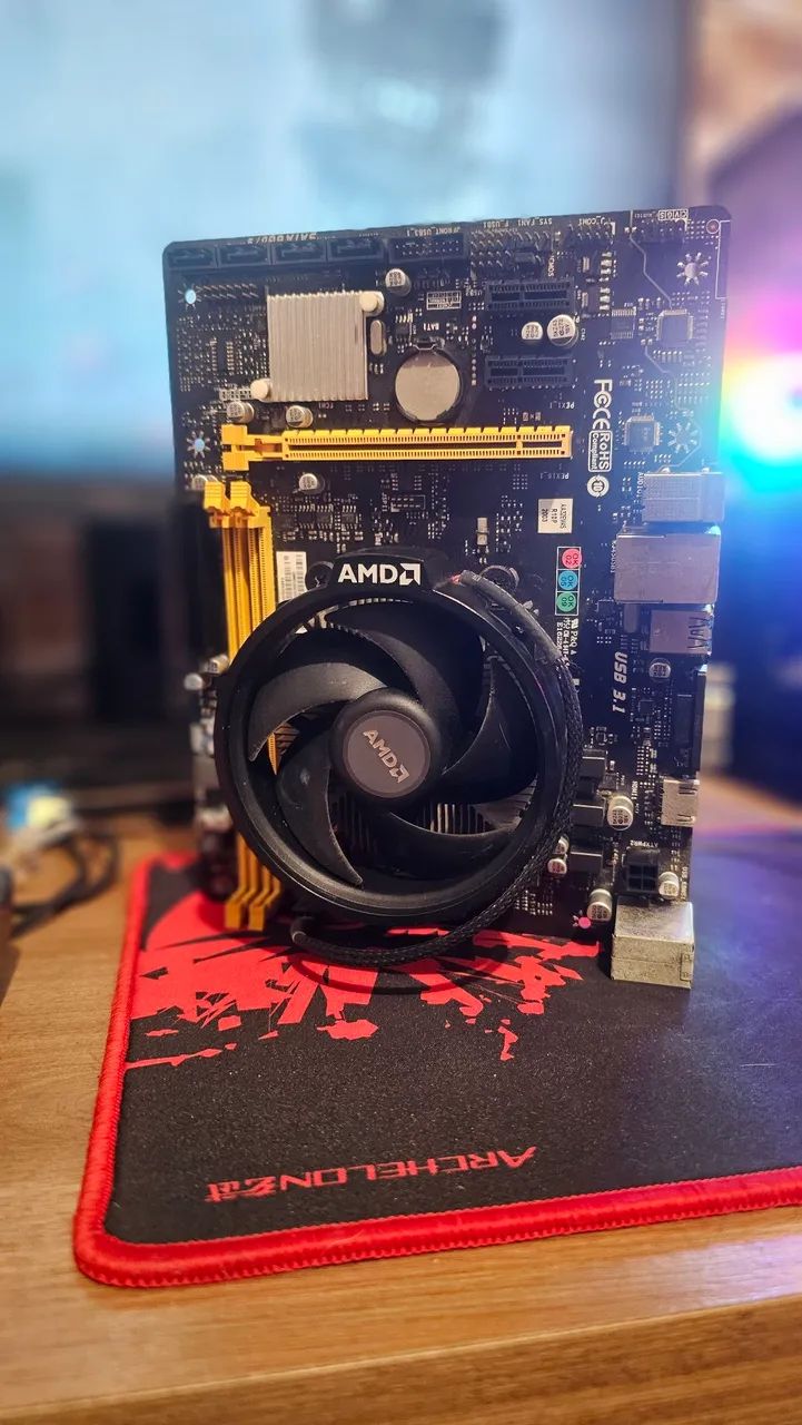 Kit upgrade Ryzen 5500 + A320HM Biostar