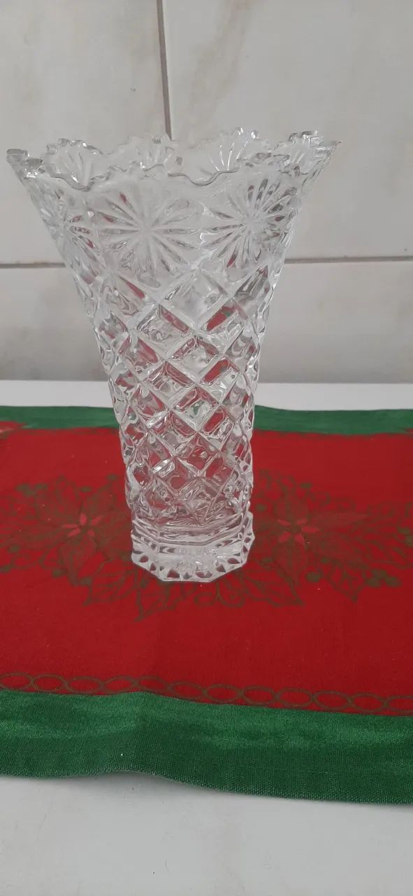 Vaso de vidro