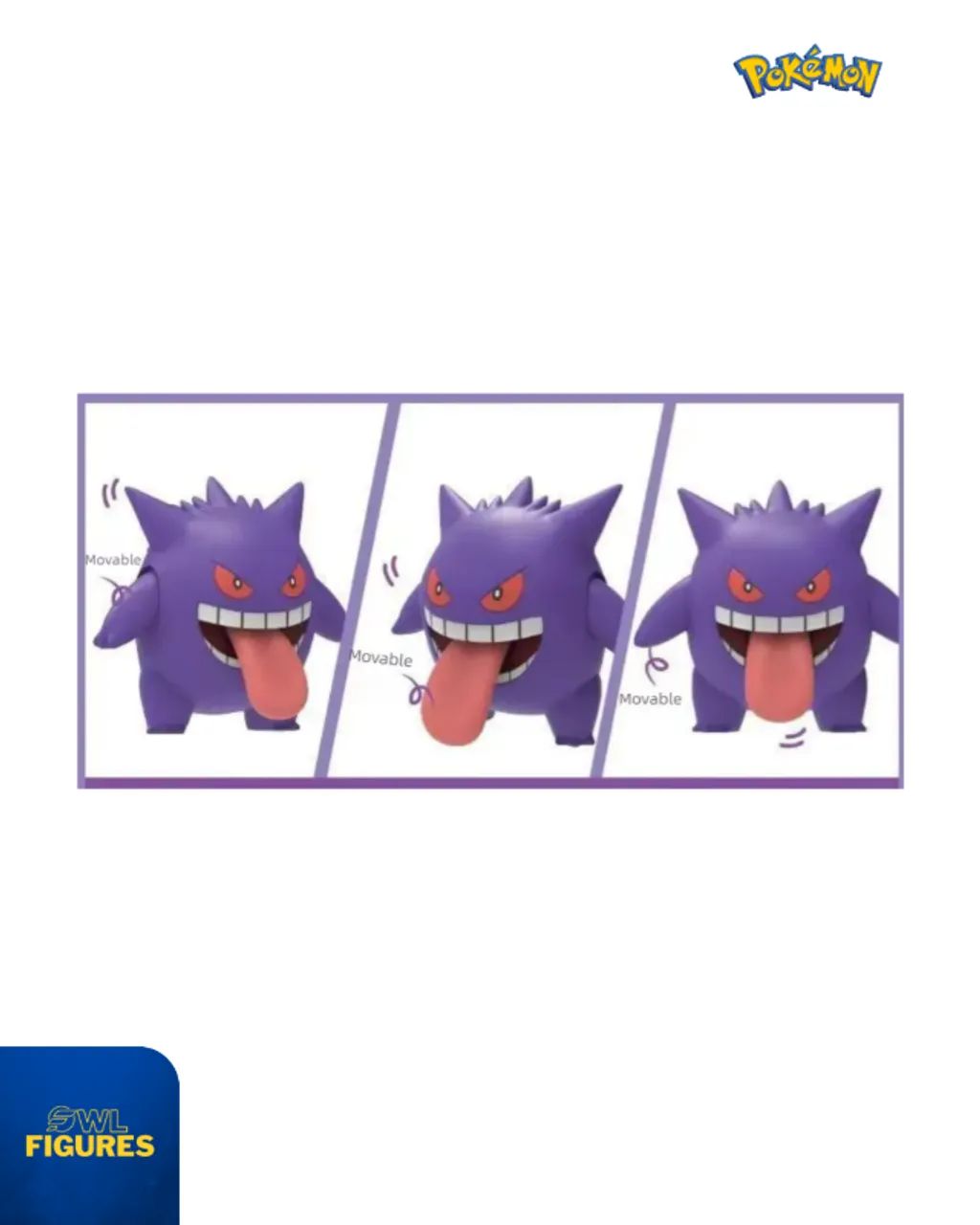 Figure Gengar - Se movimenta com corda - Foto 4
