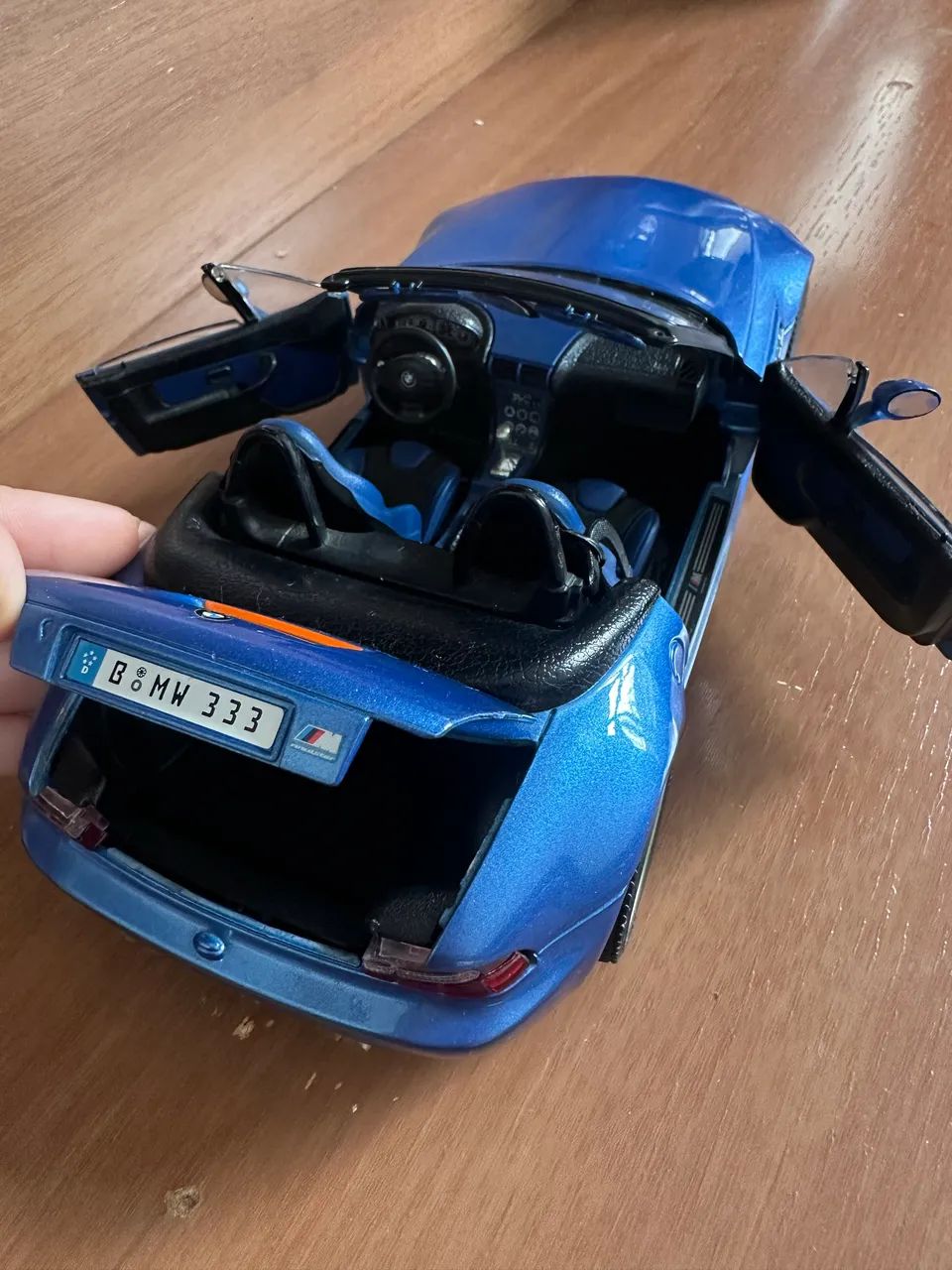 Miniatura BMW roodster (1996) - cor azul 1/18 - Foto 5