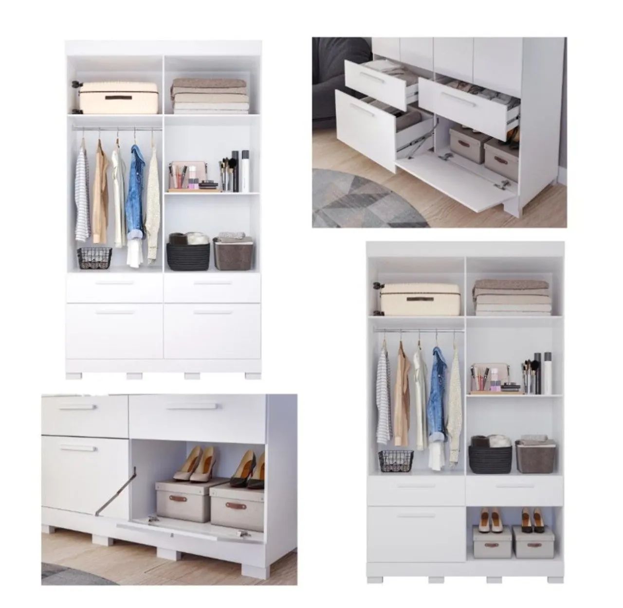 Guarda Roupa MDF Lisboa! Pronta Entrega! - Foto 3
