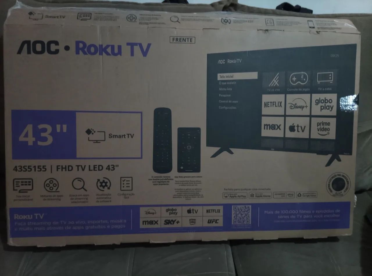 SMART TV 43 POLEGADAS NA CAIXA  - Foto 5