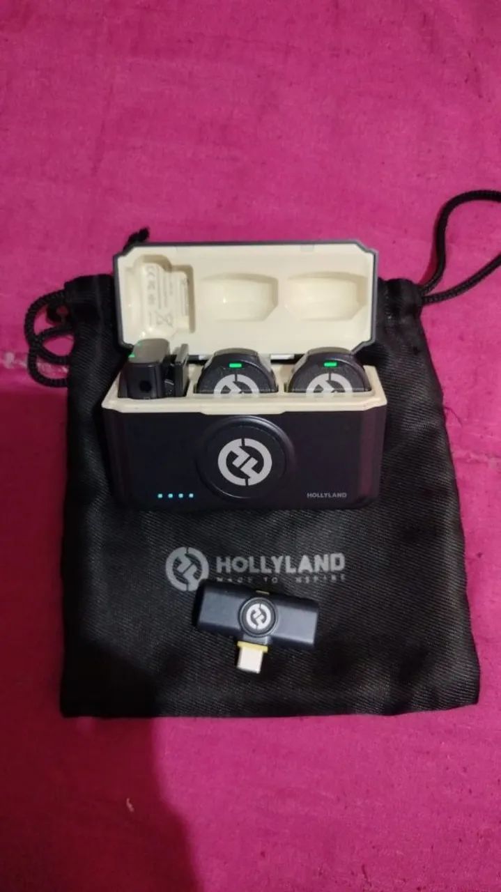Microfone Lapela Hollyland Lark M2  - Foto 3