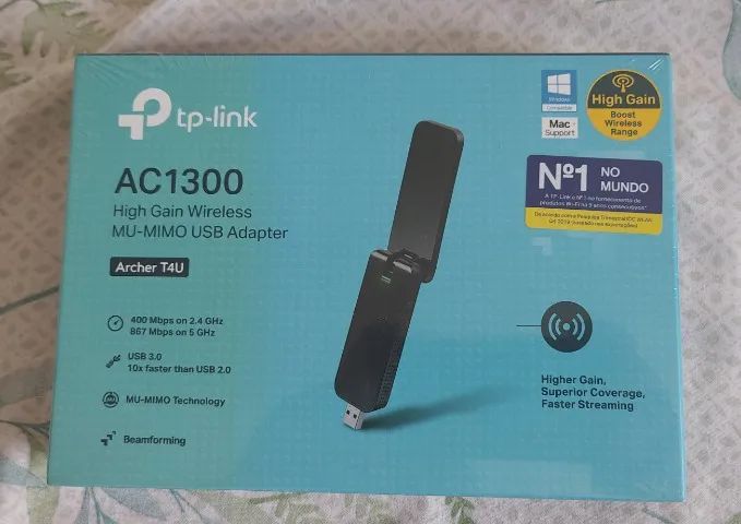 Adaptador Wifi Tp-link T4u Ac1300