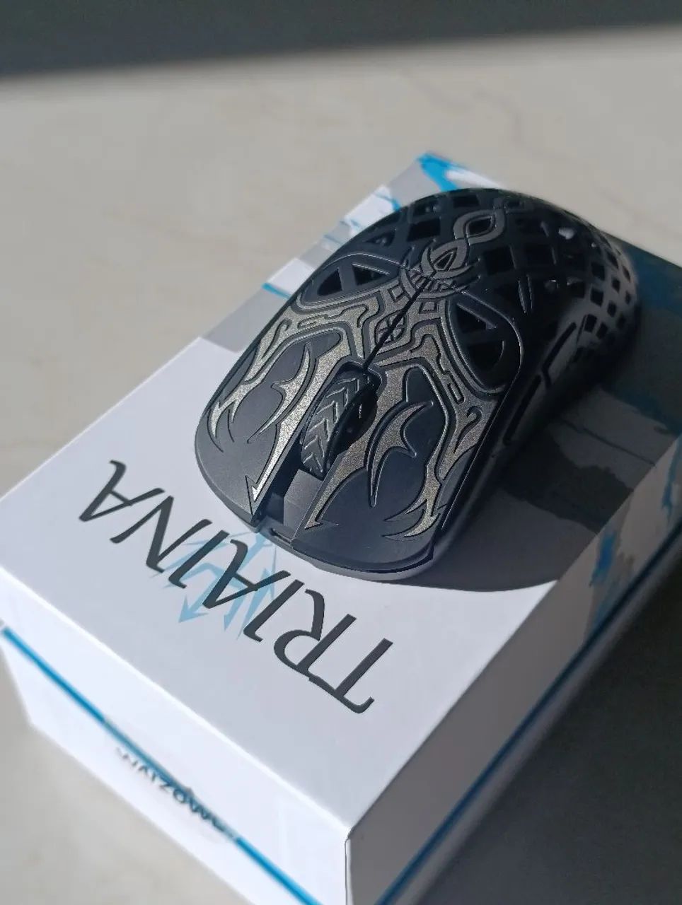 Mouse Waizowl Triaina - Black - Foto 2