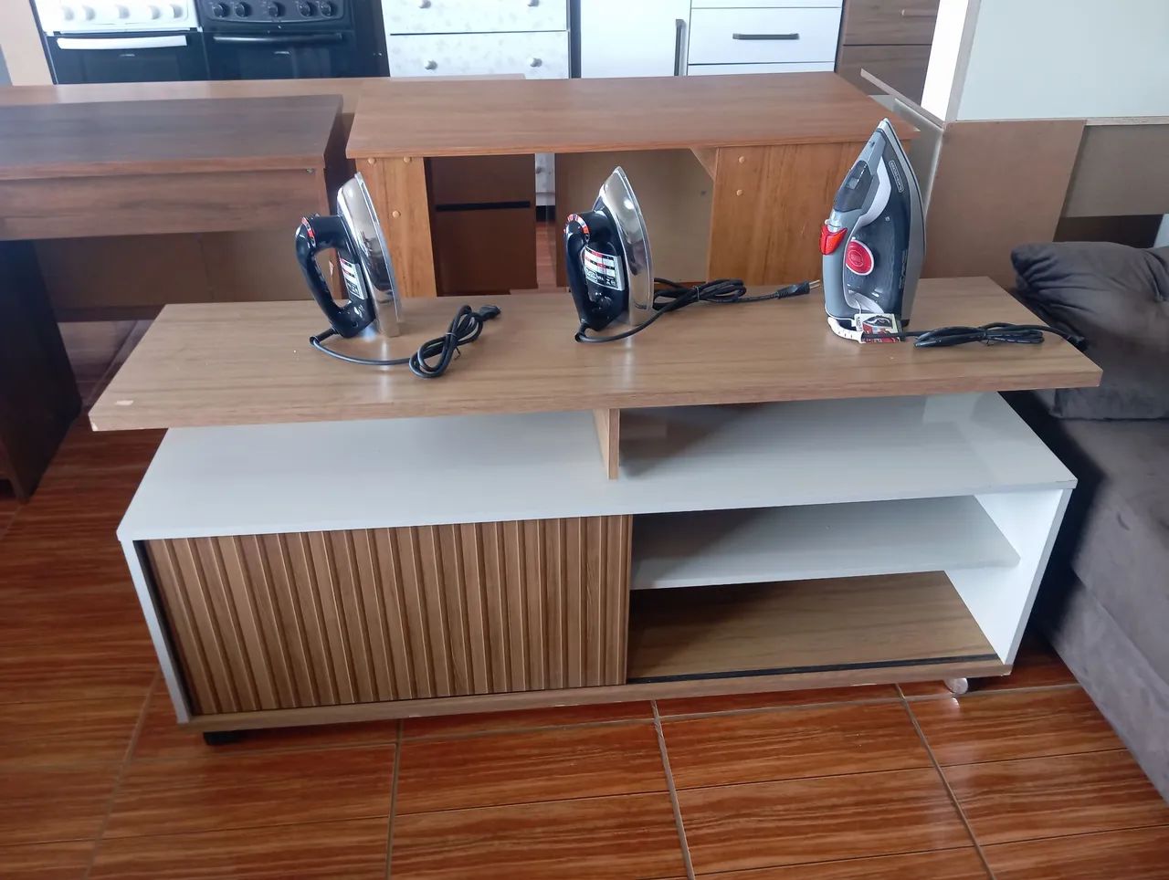 Rack bancada com rodinhas  - Foto 2