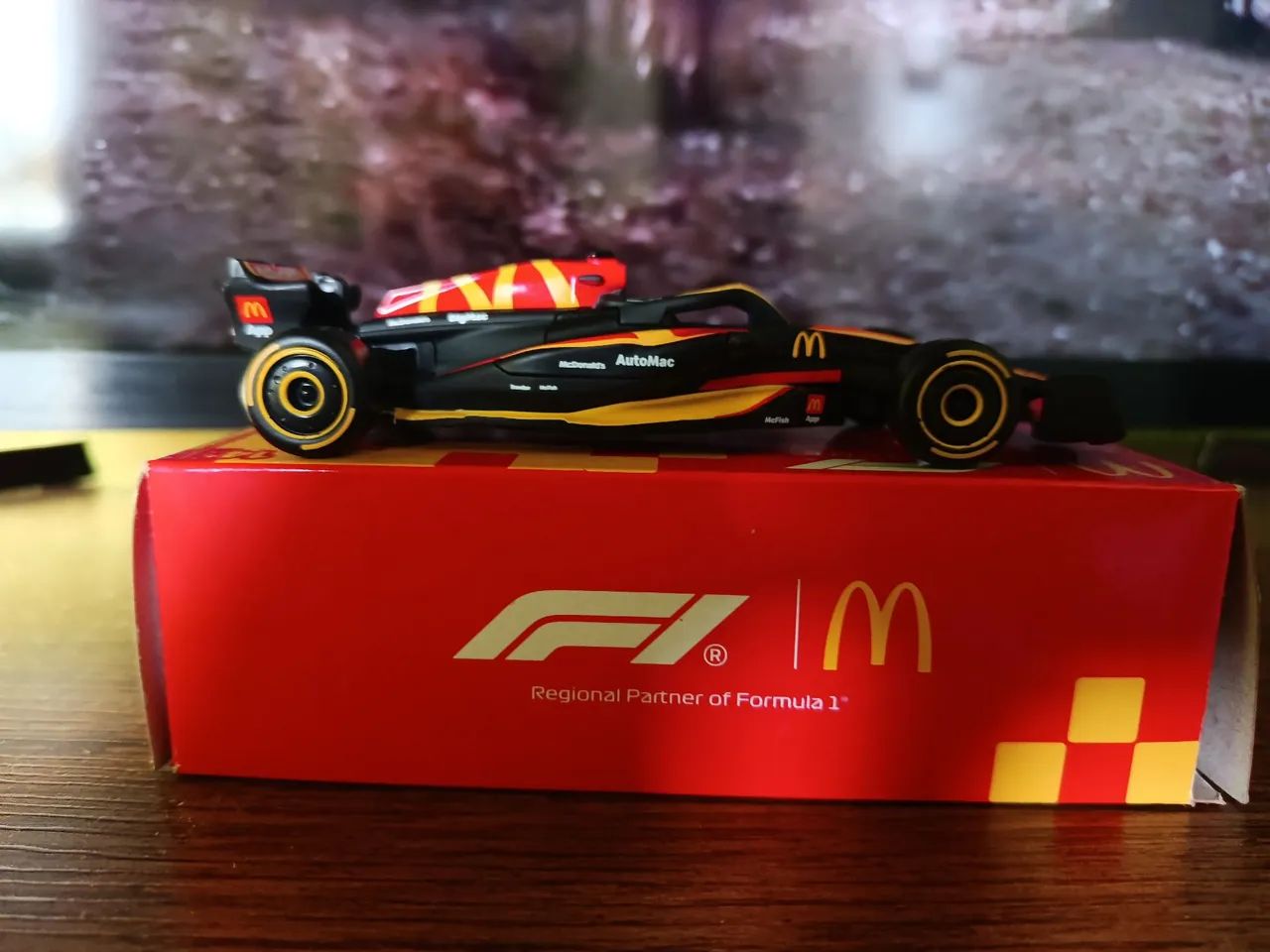 Carinho do McDonald's edição limitada do filme fórmula 1 - Foto 5