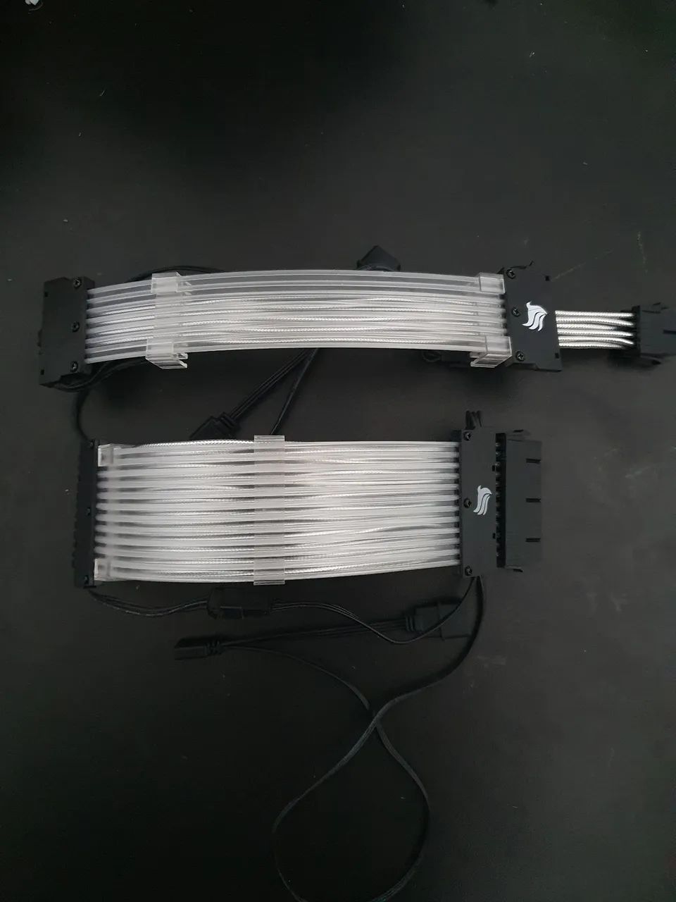 Cabos Extensores Sleeved 24P e 8P RGB  - Foto 2