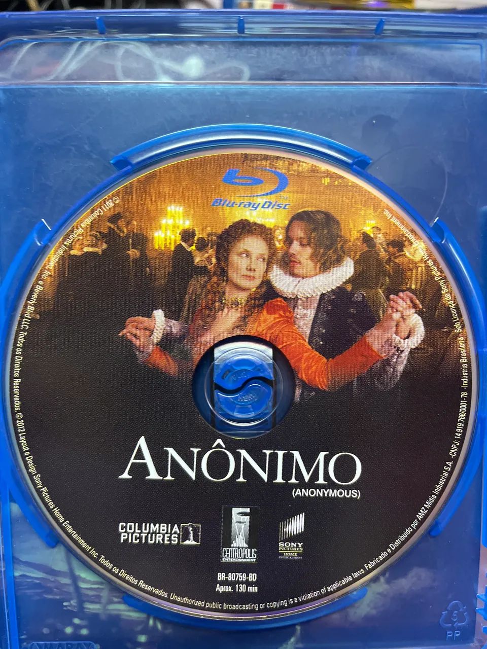 Blu-ray Anônimo (Anonymous) - Original - Edição Brasileira - Foto 3