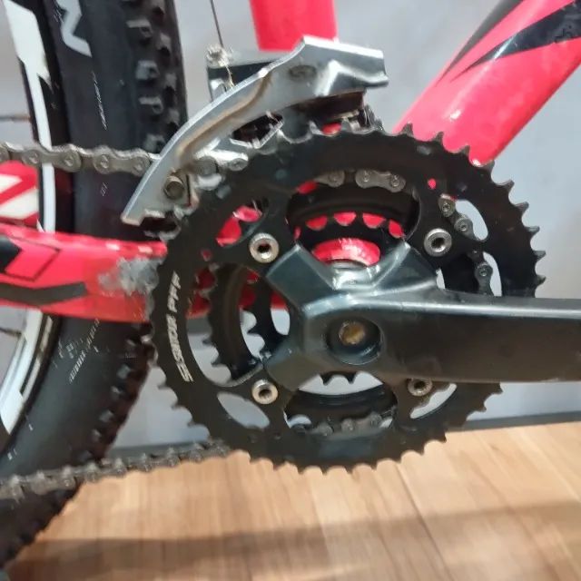 Bicicleta Specialized Rockhopper Vermelha - Foto 3