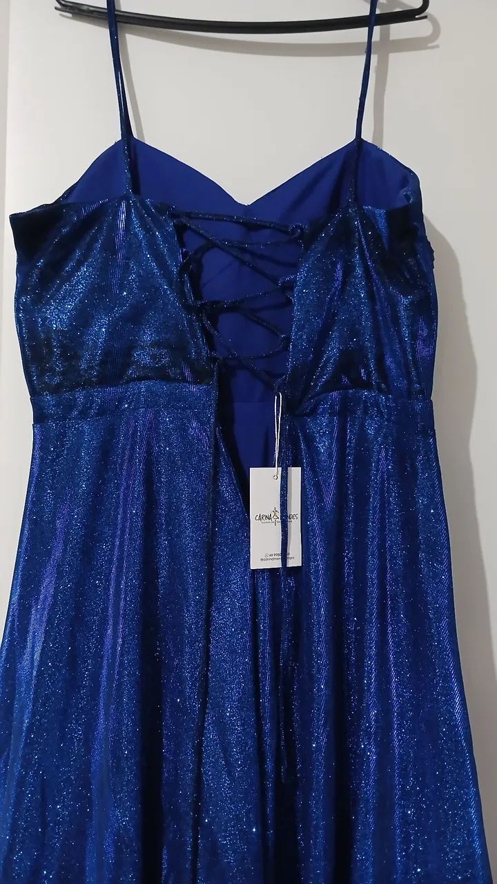 Vendo vestido azul  - Foto 5