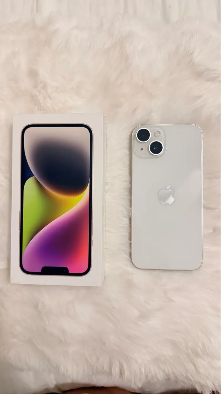 iPhone 14 128GB branco  - Foto 2
