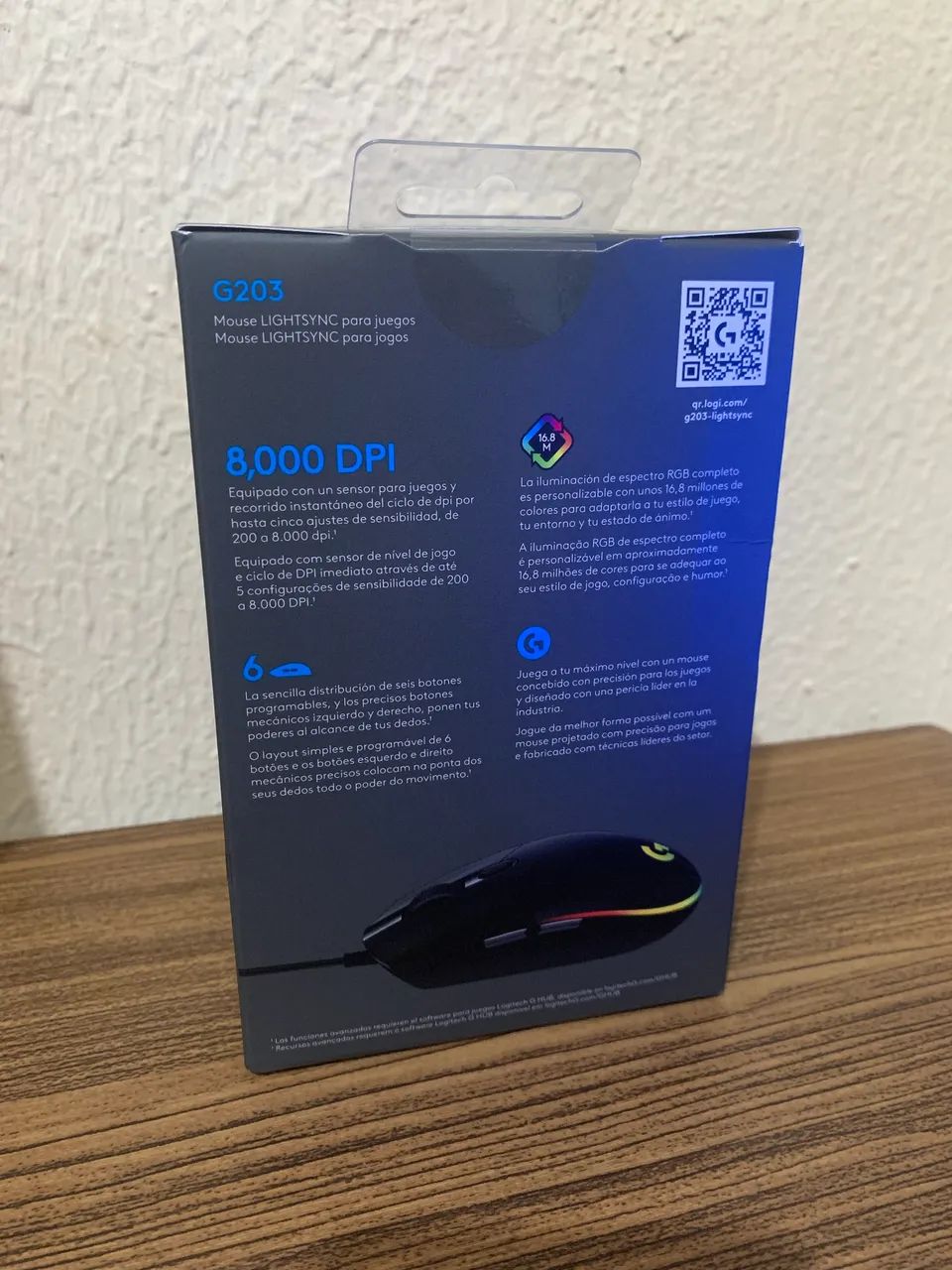 Mouse Logitech G203 - Foto 5