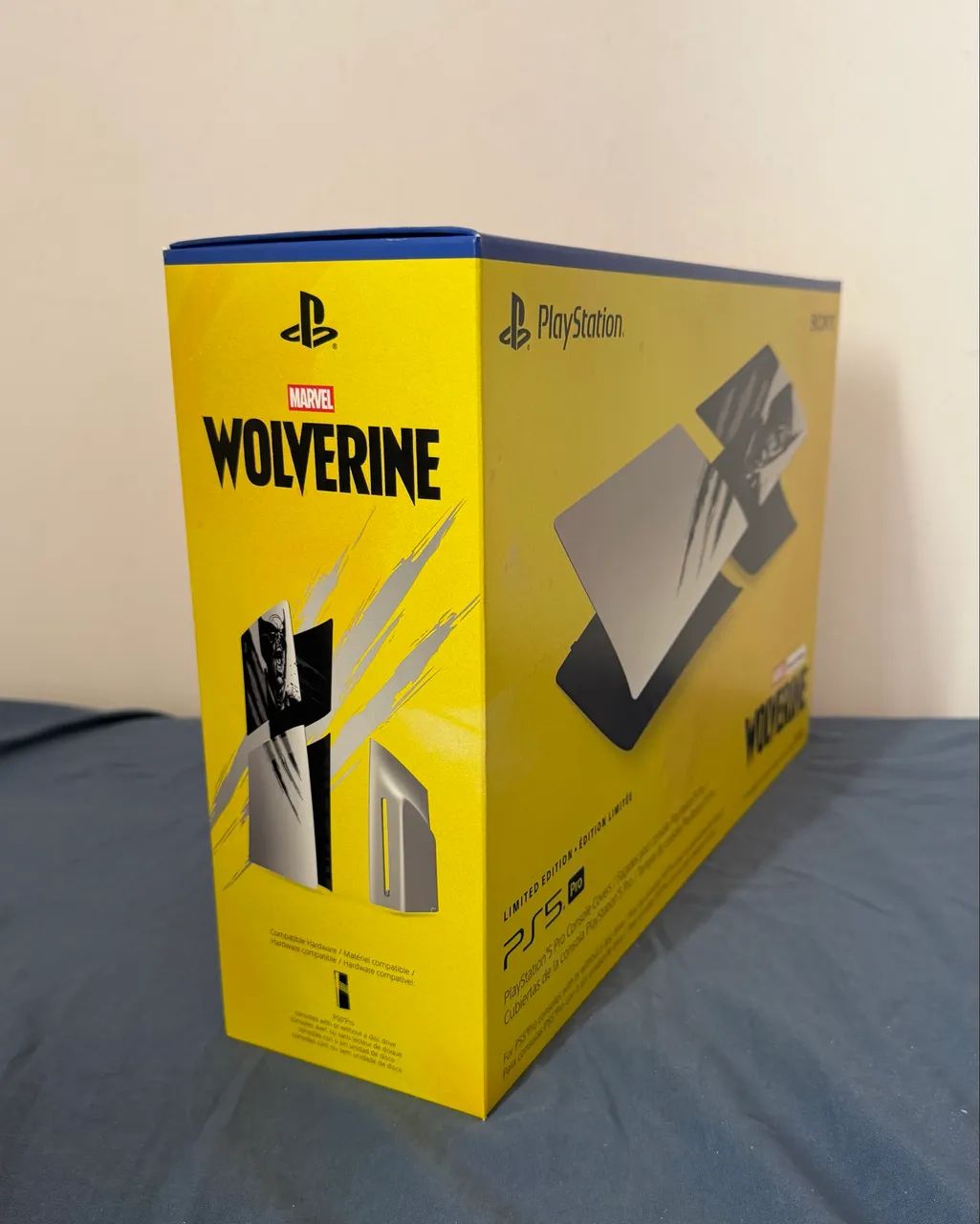 Faceplate Adamantium PS5 PRO WOLVERINE - LACRADA - Foto 3