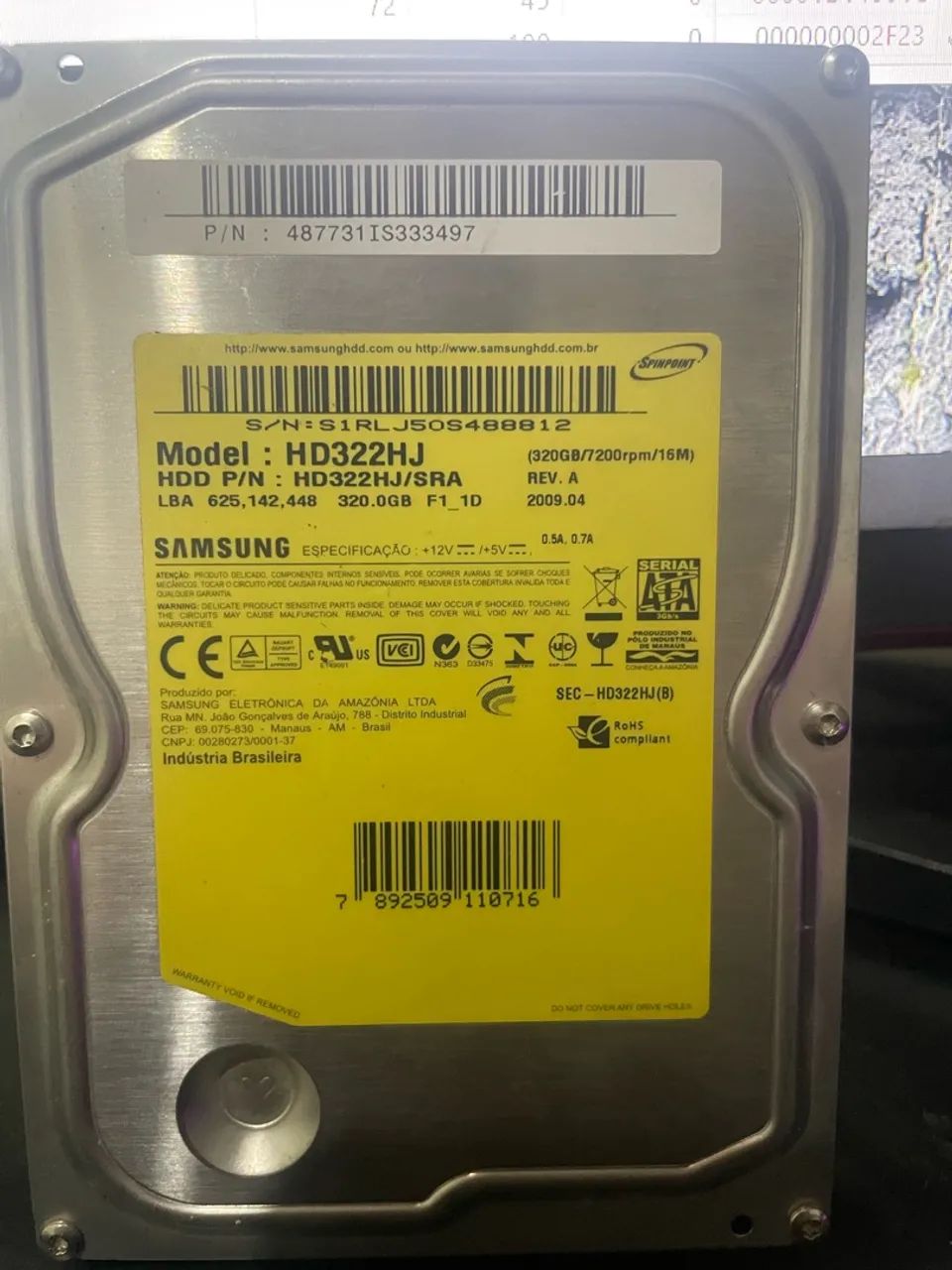 Hd 320gb Saudável - Foto 4