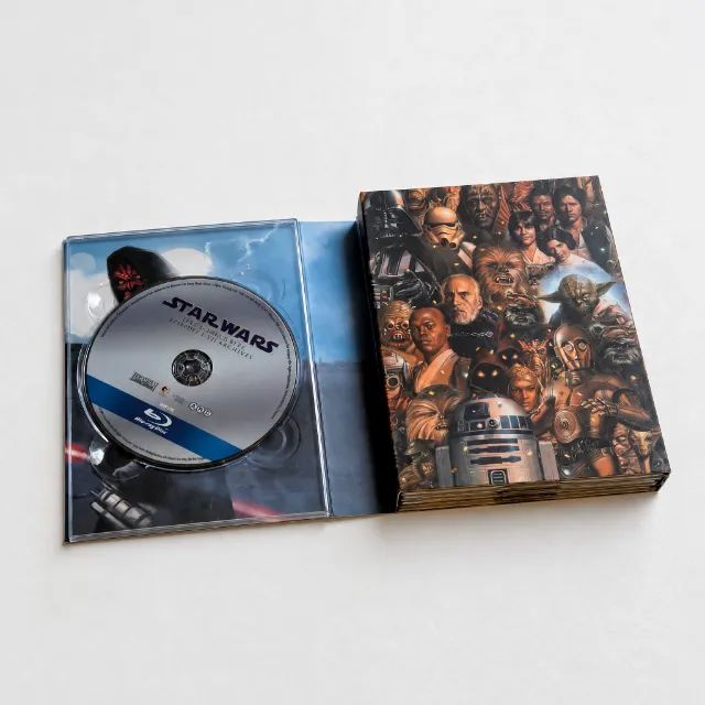 Box Coleção Star Wars A Saga Completa | Blu-ray 9 Discos Edição