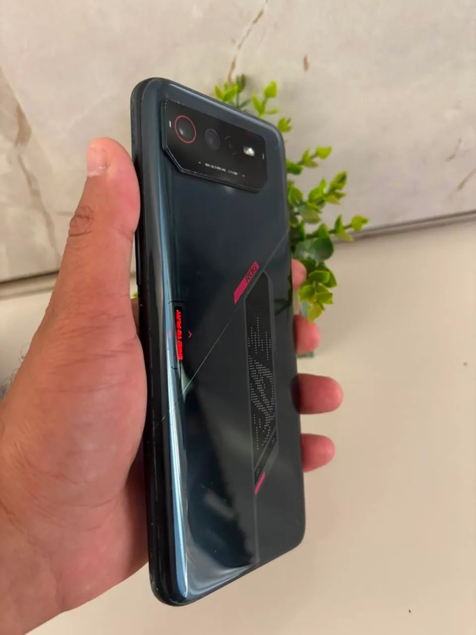 Troco rog phone6 12ram  - Foto 2