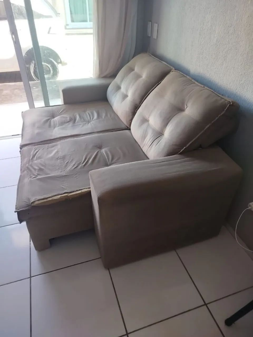 Sofa retrátil MAZZILLI 2 metros  - Foto 2