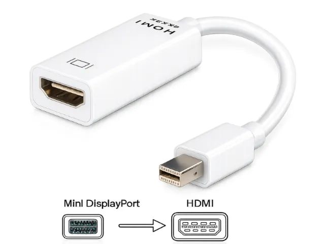 Adaptador Mini Displayport (Mini Pd) para Hdmi Conversor para Macbook e Notebook