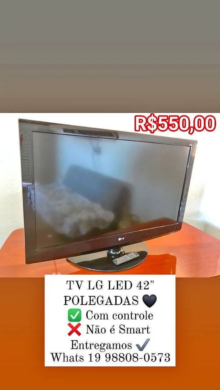 TV LG 42 polegadas led(NÃO é Smart)