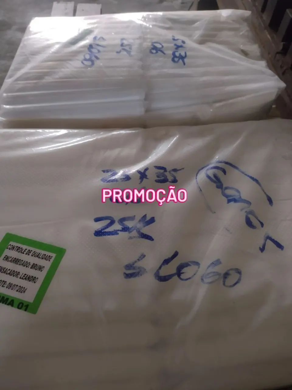 Sacos plásticos BD e PP  - Foto 5