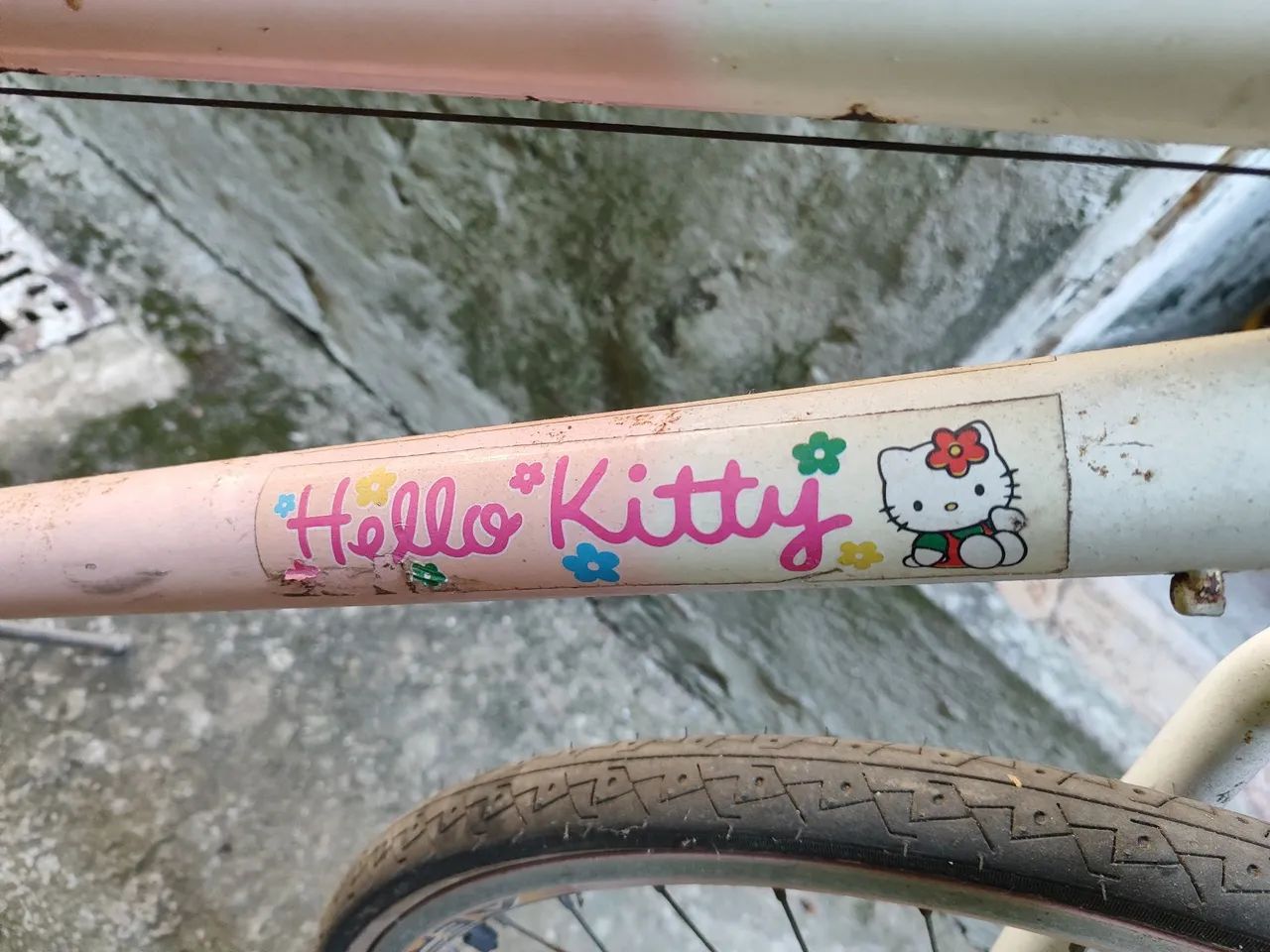 Bicicleta da hello Kitty retro  - Foto 5