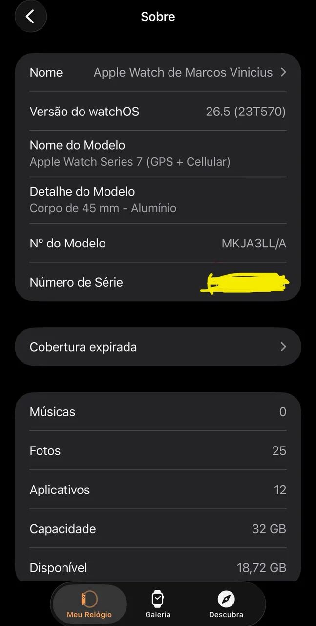 Apple Watch 7 - GPS + Celular 45mm Oportunidade - Foto 2