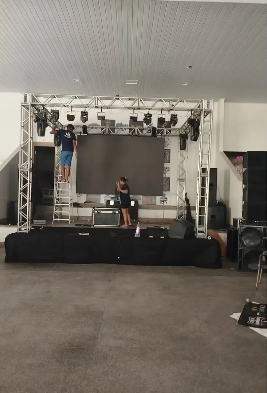 Sonorização completa com som, palco, luz, tenda  - Foto 5
