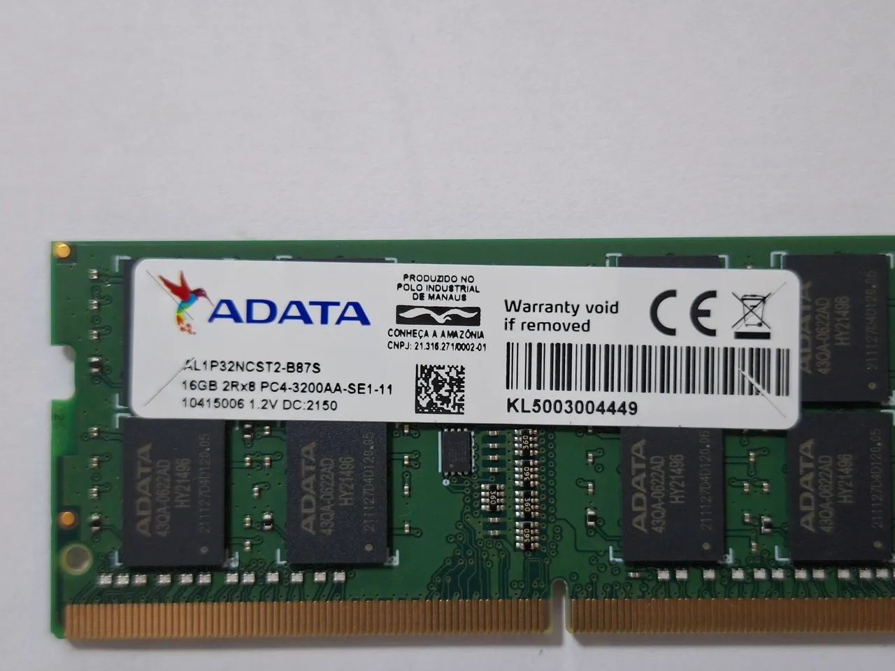 32GB DDR4 3200mhz Notebook  - Foto 2