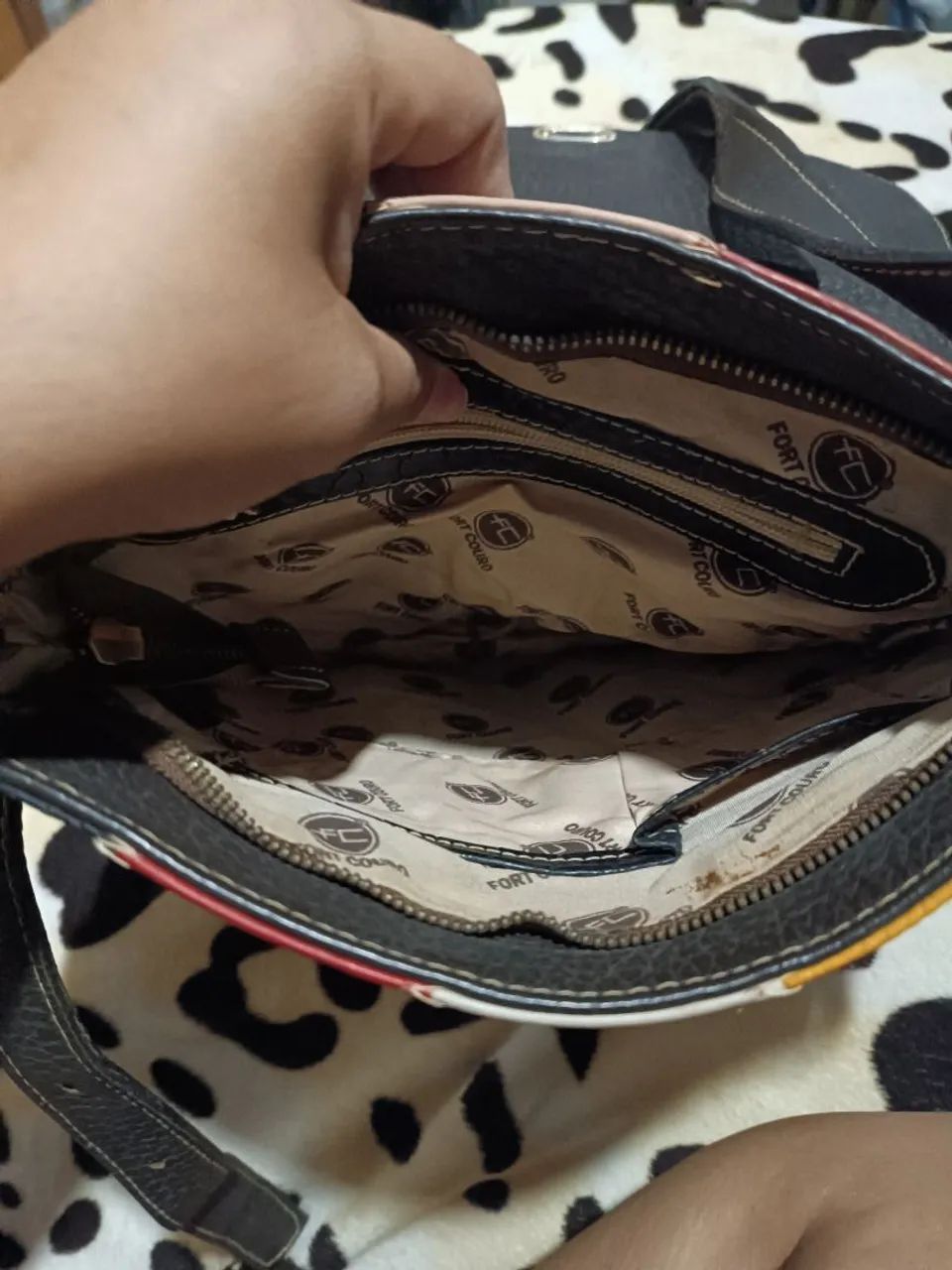 2 Bolsas Couro fino - Foto 2